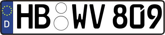 HB-WV809