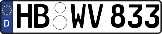 HB-WV833