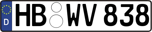 HB-WV838