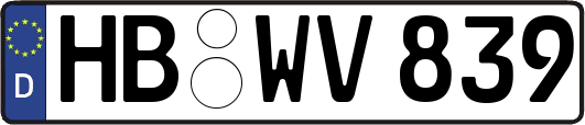 HB-WV839