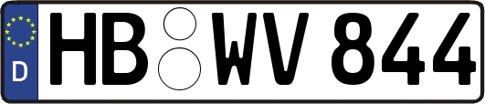 HB-WV844
