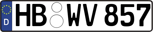 HB-WV857