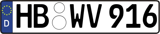 HB-WV916