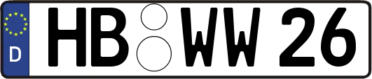 HB-WW26