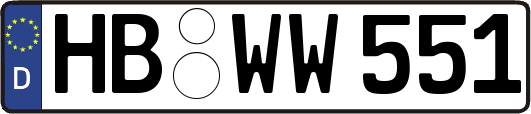 HB-WW551