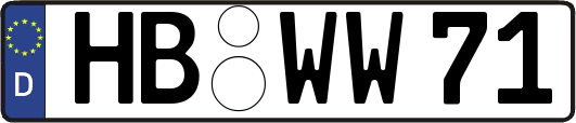 HB-WW71