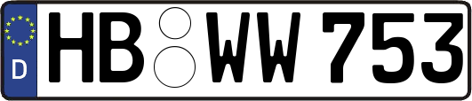 HB-WW753