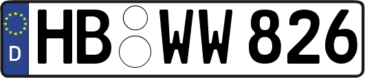 HB-WW826