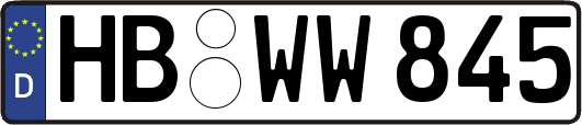 HB-WW845