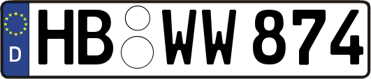 HB-WW874