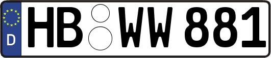 HB-WW881