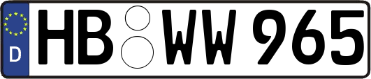 HB-WW965