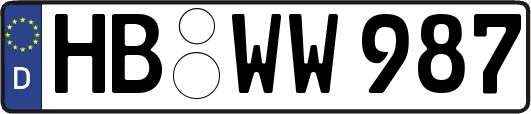 HB-WW987