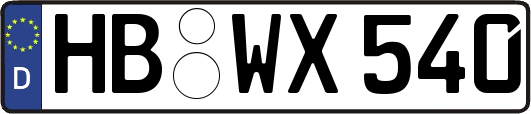 HB-WX540