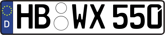 HB-WX550