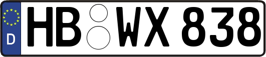 HB-WX838