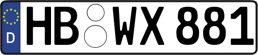 HB-WX881