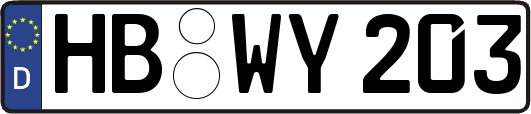 HB-WY203