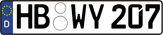 HB-WY207