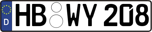 HB-WY208