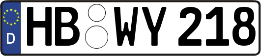 HB-WY218
