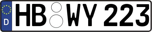 HB-WY223