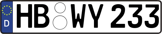 HB-WY233