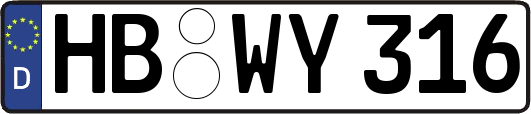 HB-WY316