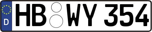 HB-WY354