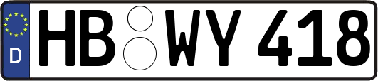 HB-WY418