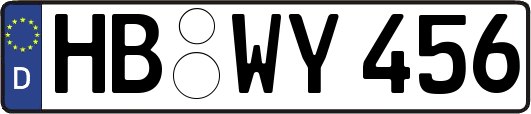 HB-WY456