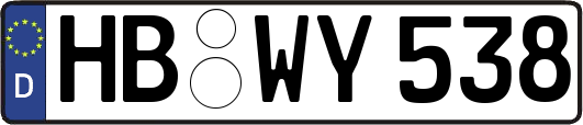 HB-WY538