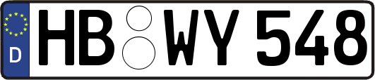 HB-WY548
