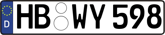 HB-WY598