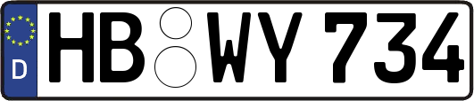 HB-WY734