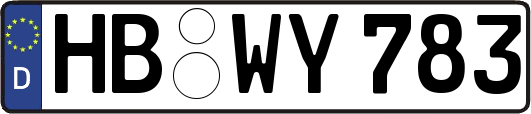 HB-WY783