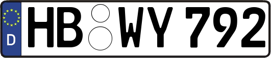 HB-WY792