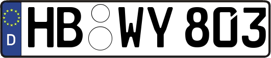 HB-WY803