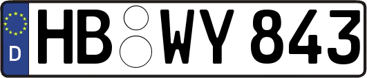 HB-WY843