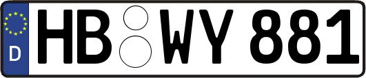 HB-WY881