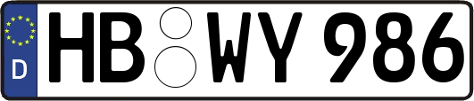 HB-WY986