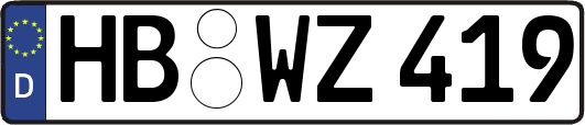 HB-WZ419