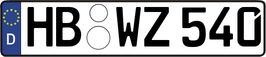 HB-WZ540