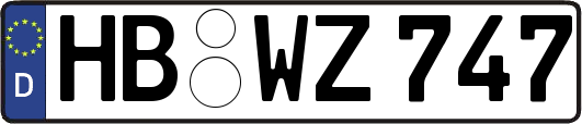 HB-WZ747