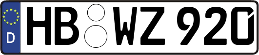 HB-WZ920