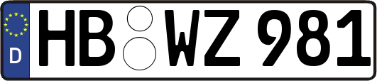 HB-WZ981