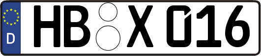 HB-X016