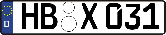 HB-X031