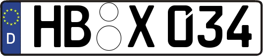 HB-X034