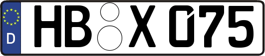 HB-X075